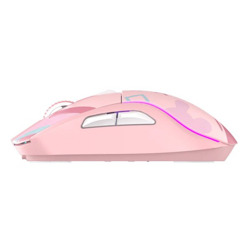 Dareu A950 Tri-mode Gaming Mouse With Charging Dock (Pink)