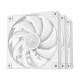 Deepcool FD14 WH 3 IN 1 (3xFAN) White Casing Cooling Fan