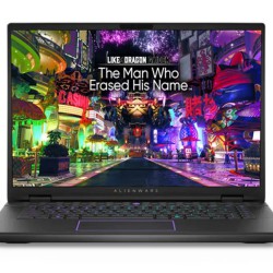 Dell Alienware M16 R2 2024 Model CU7-155H RTX 4070 8GB, 16GB RAM, 1TB SSD 16.0″ QHD+ 240Hz Display Gaming Laptop (Black)