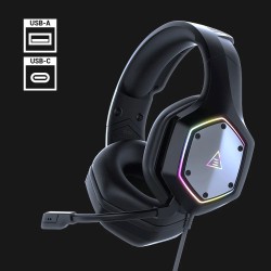 EKSA E1000 V2 RGB Wired Gaming Headset