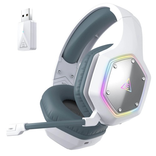 EKSA E1000 WT True 2.4 GHz Wireless Gaming Headset with ENC