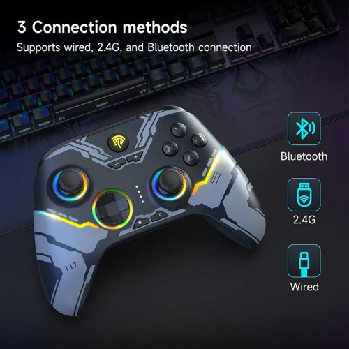 EasySMX X15 RGB Tri-Mode Wireless Controller