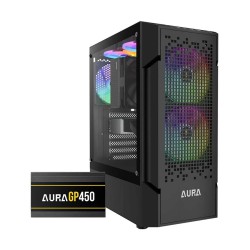 Gamdias AURA GC7 RGB ATX Mid-Tower Gaming Casing With 450W PSU