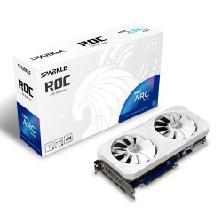 SPARKLE Intel Arc A750 ROC LUNA OC White Edition Graphics Card