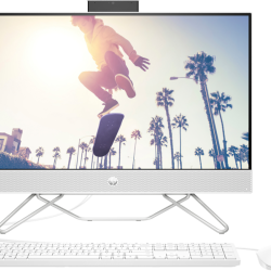 HP 24-cb1493nh i5-1235U 8GB RAM 512GB SSD Intel Iris X Graphics 23.8 Inch Touch FHD FreeDOS AIO PC (White)