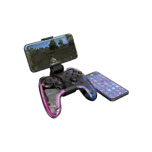 Havit G180BT Transparent RGB Bluetooth Vibration Gamepad