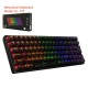 JEDEL K-122 Transparent RGB Mechanical Keyboard