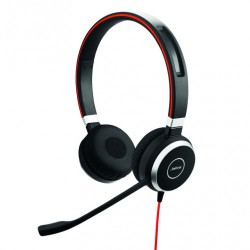 Jabra Evolve 40 MS/UC DUO Dual Ear Noise Canceling USB Headphone