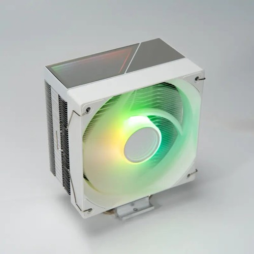 Jungle Leopard KF400 ARGB 4 copper cpu cooler White