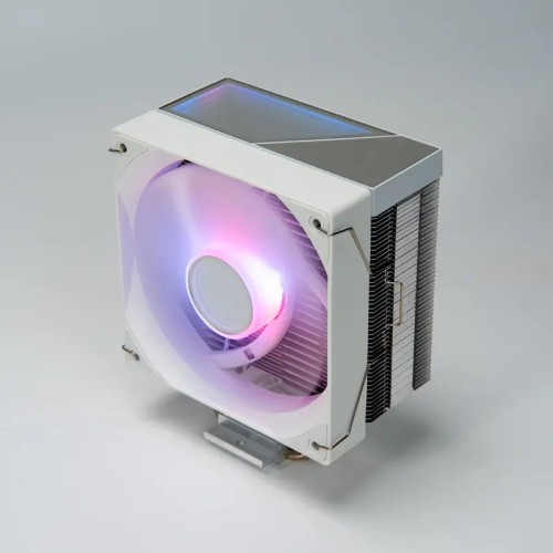 Jungle Leopard KF400 ARGB 4 copper cpu cooler White