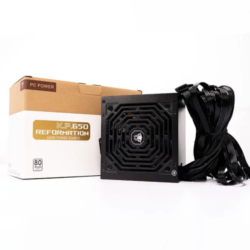 Jungle Leopard KP650 80 Plus Non-modular 650W black Gaming Power Supply