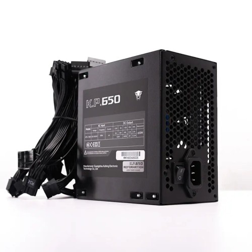 Jungle Leopard KP650 80 Plus Non-modular 650W black Gaming Power Supply