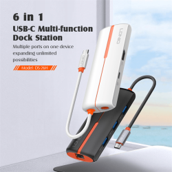 LDNIO DS-26H 6 In 1 USB C Docking Station