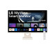 LG 27SR50F-W 27" FHD IPS Smart Monitor with webOS