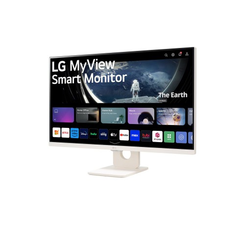 LG 27SR50F-W 27" FHD IPS Smart Monitor with webOS