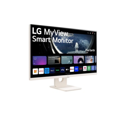 LG 27SR50F-W 27" FHD IPS Smart Monitor with webOS