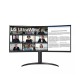 LG 34WR55QK-B 34-inch WQHD 100Hz UltraWide Curved Monitor