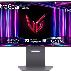 LG UltraGear 34GS95QE-B 34" 240Hz OLED Curved Gaming Monitor