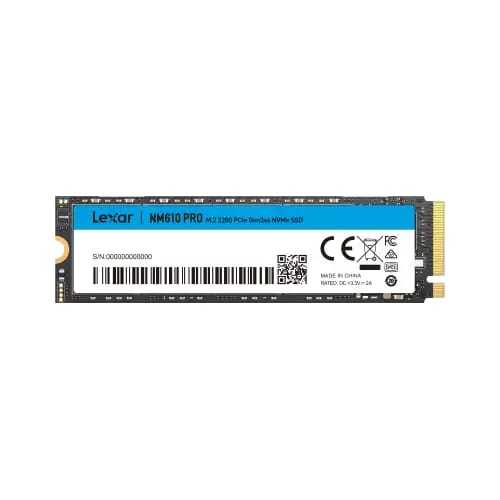 Lexar NM610 PRO 1TB M.2 2280 PCIe Gen 3x4 NVMe SSD