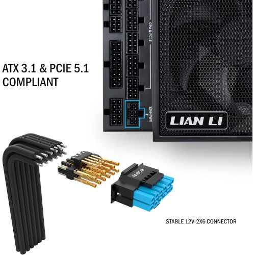 Lian Li Edge Series-1000W Full Modular 80 Plus Platinum Power Supply