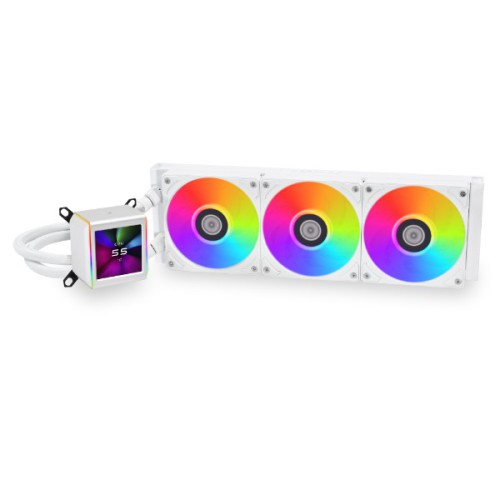 Lian Li Galahad II LCD ARGB 360mm CPU Cooler (White)