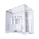 Lian Li O11 VISION COMPACT White ATX Mini Tower Gaming Case