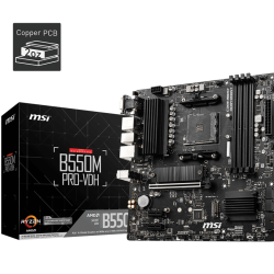 MSI B550M Pro-VDH AMD AM4 DDR4 Micro-ATX Motherboard