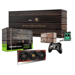 MSI GeForce RTX 4060 Ti Gaming Slim X GC30 Monster Hunter Edition 3X 8GB GDDR6 Graphics Card