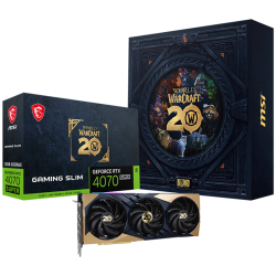 MSI GeForce RTX 4070 SUPER 12G GAMING SLIM World of Warcraft EDITION Graphics Card