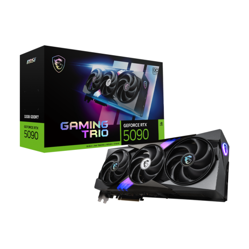 MSI GeForce RTX 5090 32G GAMING TRIO OC 32GB GDDR7 Graphics Card