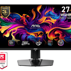 MSI MAG 271QPX QD-OLED 26.5" 360Hz WQHD Gaming Monitor