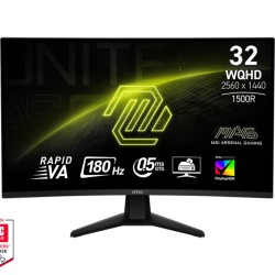 MSI MAG 32CQ6F 31.5" 180Hz VA WQHD Curved Gaming Monitor