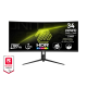 MSI MAG 342CQR E2 34" UWQHD 180Hz VA Curved Gaming Monitor