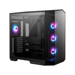 MSI MAG PANO 100R PZ Black Micro-ATX Tower Gaming Case