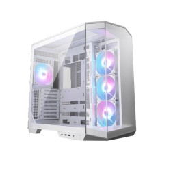 MSI MAG PANO 100R PZ White Micro-ATX Tower Gaming Case