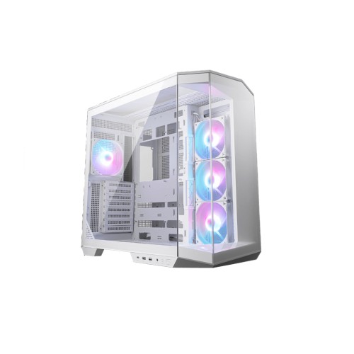 MSI MAG PANO 100R PZ White Micro-ATX Tower Gaming Case