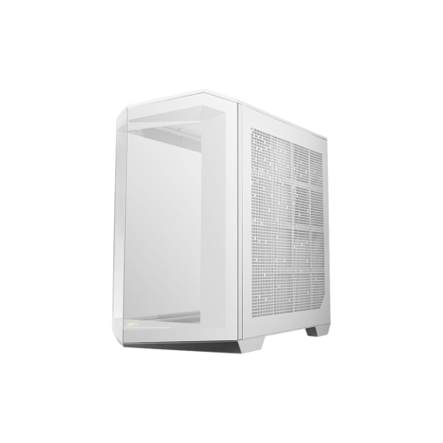 MSI MAG PANO 100R PZ White Micro-ATX Tower Gaming Case