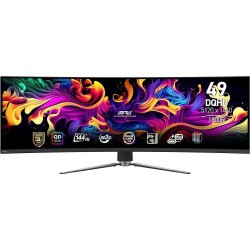 MSI MPG 491CQP QD-OLED 49" DQHD 144Hz Curved Gaming Monitor