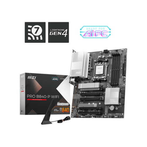 MSI PRO B840-P WIFI AMD AM5 ATX Motherboard