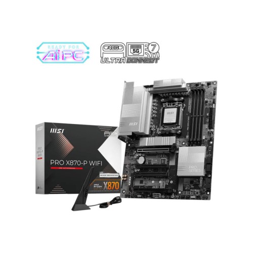 MSI PRO X870-P WIFI DDR5 AMD AM5 ATX Motherboard