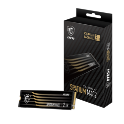 MSI SPATIUM M482 2TB PCIe Gen4 NVMe M.2 Internal SSD