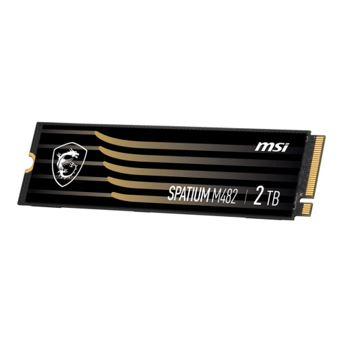 MSI SPATIUM M482 2TB PCIe Gen4 NVMe M.2 Internal SSD