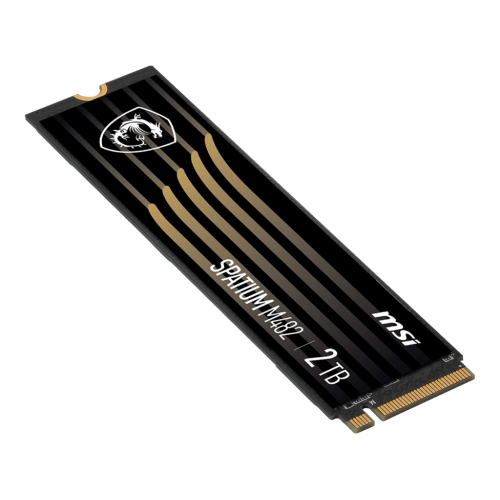 MSI SPATIUM M482 2TB PCIe Gen4 NVMe M.2 Internal SSD