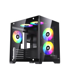 Maxcool Inferno MC5 Micro ATX Gaming Computer Case Black