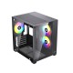 Maxcool Inferno MC5 Micro ATX Gaming Computer Case Black