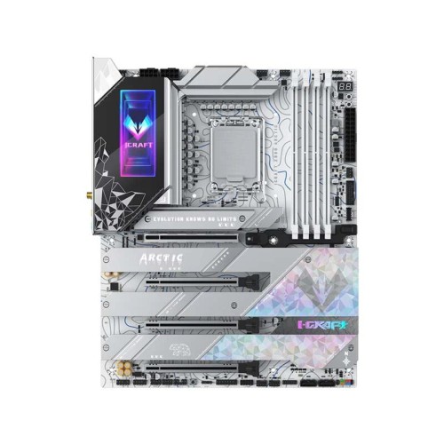 Maxsun iCraft Z890 Arctic (Wi-Fi 7) DDR5 LGA1851 ATX Motherboard White