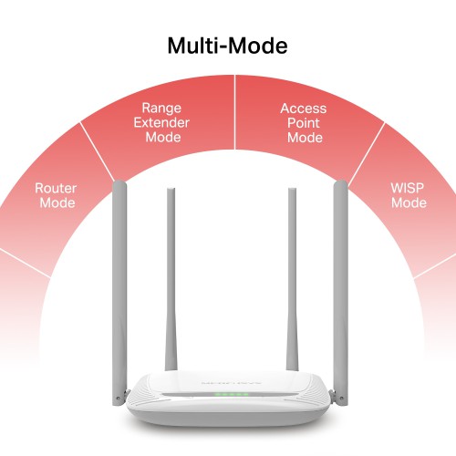 Mercusys MW325R 300Mbps 4 Antenna Wireless Router Black