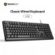 MicroPack K-205 USB Wired Keyboard