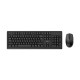 Micropack KM-205W Black Wireless Keyboard & Mouse Combo with Bangla