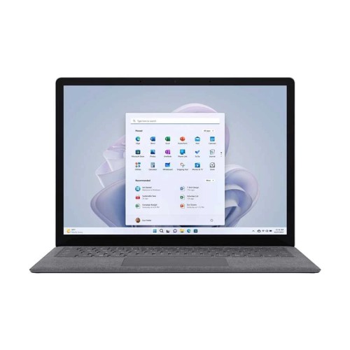 Microsoft Surface Laptop 5 Intel Core i5 1235U 8GB RAM 512GB SSD 13.5 Inch Pixelsense Multi Touch Display Platinum Alcantara Surface Laptop